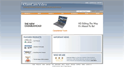 Desktop Screenshot of clamcamvideo.com